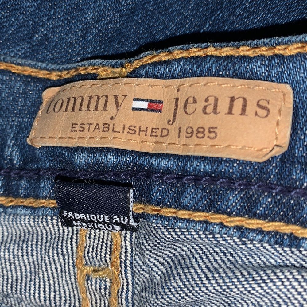 Vintage Blue Flare Wide Leg Jeans - Picture 14 of 16